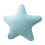 Star Shape Stuffed Toy Throw Pillow With Breathable-Blue 1