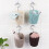 Reusable Plastic Hanging Basket, Kitchen Bathroom Storage With Rotatable Hook For Functional Organization In Any Space 5