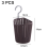 Reusable Plastic Hanging Basket, Kitchen Bathroom Storage With Rotatable Hook For Functional Organization In Any Space 2