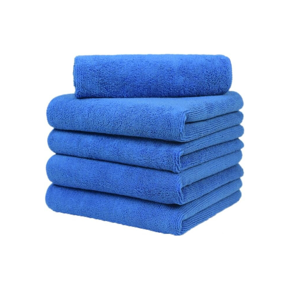 Microfiber Car Cleaning Towels, Scratch-Free & Antibacterial Plush Microfiber, 380 Gsm Heavy Duty Non-Abrasive Cleaning Rags, Quick Drying & Machine W 9135470028726