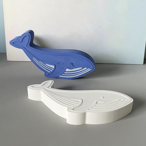 Whale Candle Molds Casting Molds Animal Shape Silicone Mould 1