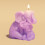 Animal Elephant Statue Silicone Molds for Candle Soap Making 4