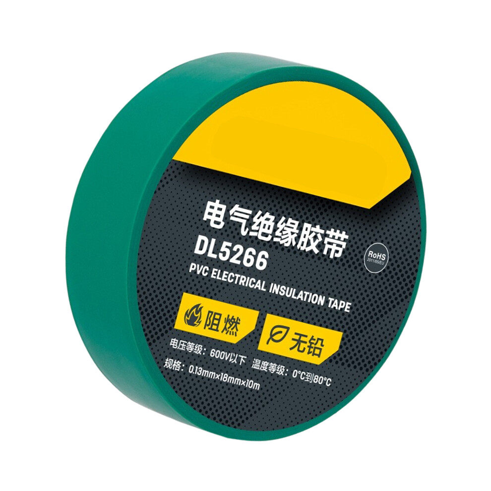 Multipurpose Pvc Electrical Tape Roll With Strong-Green 7754000762453