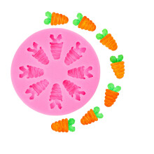 Cake Molds Baking Molds Fondant Molds Small Carrots Molds-4