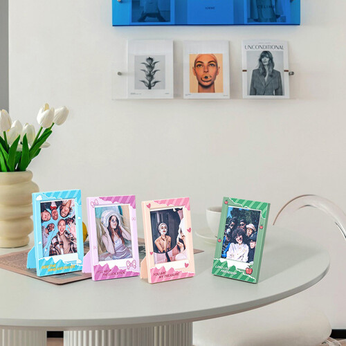 5Inch Instants Photo Frame Resin Compacts Size-Black type A 2