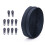 #3 Nylon Coil Zippers Sewing Zippers Solid Color-Navy blue 1