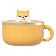 Extra grote soepcontainer van 1200 ml Food-Shiba Inu enkele kom