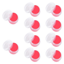 Siliconenwasset voor kralenschildergereedschap, 10-Rood