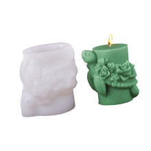 Tortoise Figurine Silicone Candle Molds Epoxy Resin Molds for-D