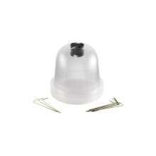 Protección contra plagas para jardín, campana protectora transparente para plantas con calefacción del suelo, cubiertas transparentes y cúpula