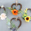 Fade Resistant Heart Shaped Wreath Indoor-Light champagne 7