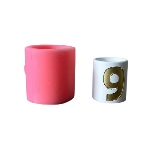 Number Silicone Candlestick Molds Epoxy Resin Silicone Molds-9
