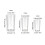 Stapelbare Becher, wiederverwendbarer Becher,-Klar 270 ml 4