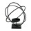 Elegant Square Globe Designs Candle Stand for-Globe black 1