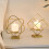 Elegant Square Globe Designs Candle Stand for-Globe black 7