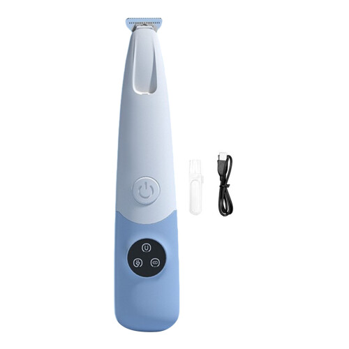 Dog Cats Paws Grooming Tool Small Blade Trimmer-Light Blue
