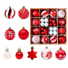 42-delige vakantie kerstballen decoratieset elegante-MJG21