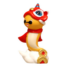 Snake Year Home Decoration Ornament met ingewikkeld patroon en-1