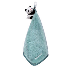Mooie hangende handdoek Zacht fleece absorberend voor- blauw