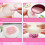 Ensemble de moules en Silicone Rose, pour la fabrication 5
