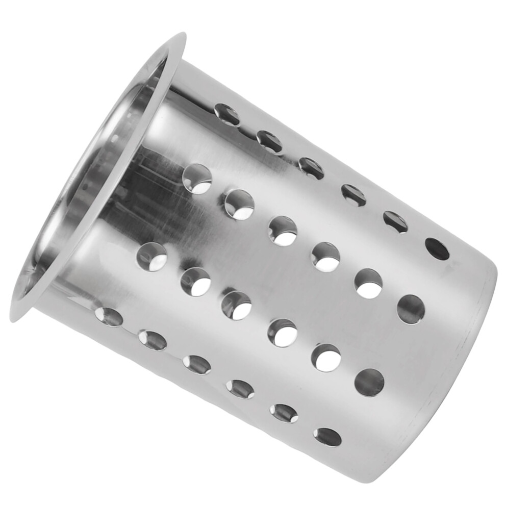 Stainless Steels Kitchen Utensil Holder Rack-With Holes 7709000162703