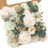1Box Artificial Silk Flower for Wedding Decorations-Holy White 1