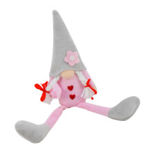 Handcrafteds Pink Gnomes Elf with Long Legs for-Womens model