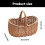 Practical Sturdy Wicker Fruit Storage Basket With-Lined 4