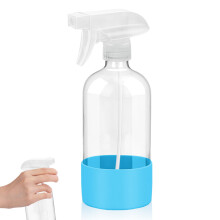 Miljøvennlige glasssprayflasker, kjemikaliebestandige, klare beholdere for giftfri rengjøring, aromaterapi, 473 ml, BPA-fri, gjenbrukbar design,