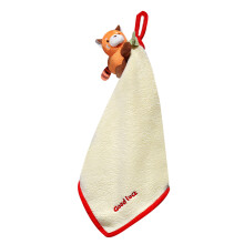 Plushie Cartoon hangende handdoek Geschikt voor keukens-Beigea