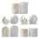 Flexible Moon Candle Silicone Casting Mold For Chocolate-5446 2