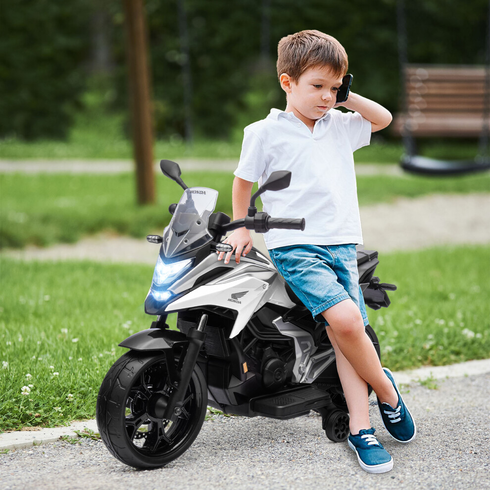 Aiyaplay Unisex White 12V Bmw M4 Licensed Kids Electric Car W/ Remote, Suspension In Size 45 - Image 6
