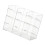 Acrylic Art Supply Organizer Clear Marker-Fixed frame 27 x 12. 1