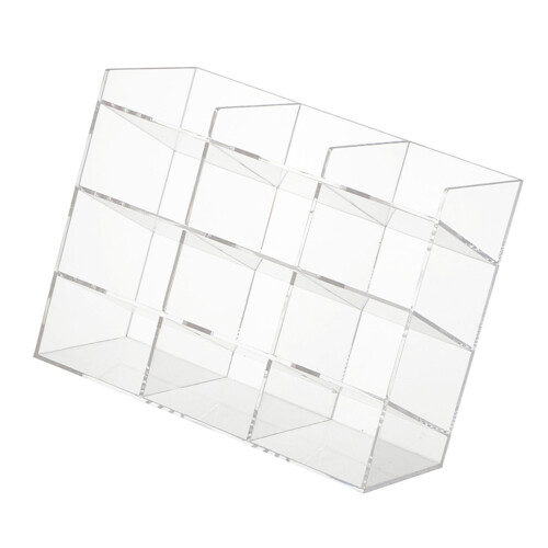 Acrylic Art Supply Organizer Clear Marker-Fixed frame 27 x 12.