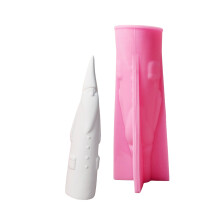 Santa Statue Silicone Candle Molds for Candle Soap Home-W0449