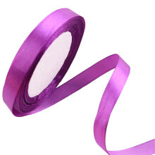 Christmas Ribbon Width 1/8In Wrapping Ribbons-35 deep purple