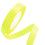 2Pcs Christmas Ribbons Width 1/8Inch-58 fluorescent green 1