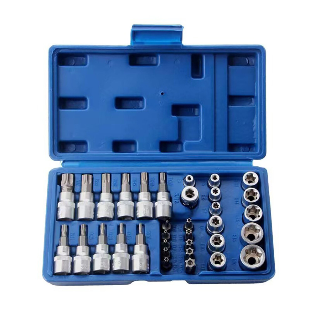 Professional 34Piece Star Socket Set-34Pcs Special Shaped 7754000784561
