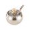 304Stainless Steel Spices Storage Jar Kitchen Spices-Silver 1