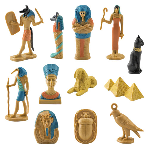 12 Stück Altes Ägypten Ägyptischer Gott Göttin