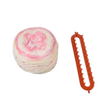 2 Pieces DIY Yarn Kit for Crafting Scarf Unique and-Style 3