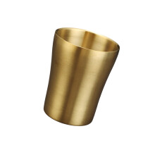 Elegante Trinkbecher aus 304 Edelstahl,-Gold 300ML