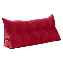 Almofada de apoio lombar com design triangular para suporte lombar ergonômico, design elegante e moderno com capa removível e lavável, almofada em