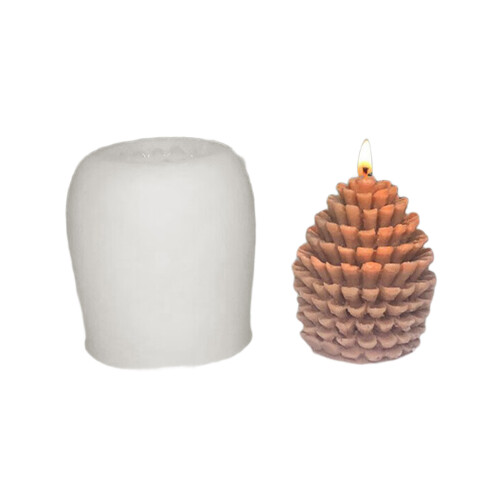 Silicone Molds 3D Pinecone Candle Molds Casting Molds-XQ881567