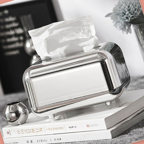 Taschentuch-Aufbewahrungsbox, galvanisiert, 2