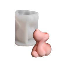 Cartoon Animal Candle Holder Silicone Molds Dogs Candlestick