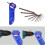 Drill Bit Sharpening Grinder Set with Accessories for-Orange 5