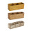 Storage Basket with Lid Sea Grass 3 Compartment Organizer-Khaki 2
