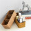 Storage Basket with Lid Sea Grass 3 Compartment Organizer-Khaki 5