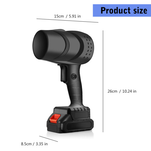 Ergonomic Cordless Blower Rechargeable Leaf Blower 21V for 2